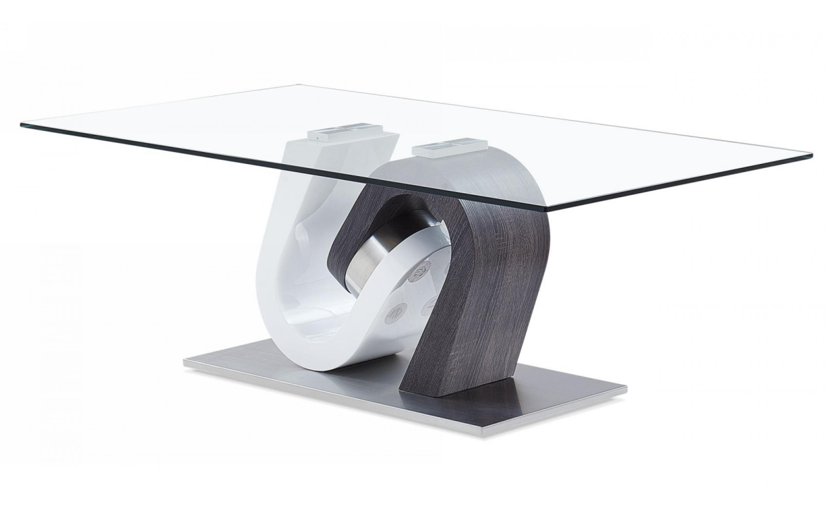 T4127CT Coffee Table Dark Grey / White Global Furniture