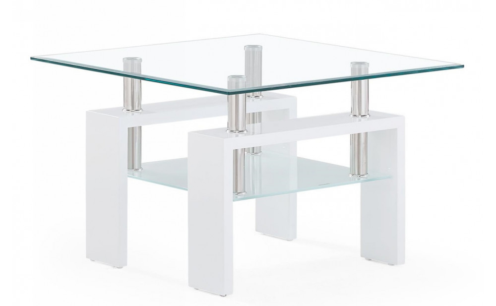 T648ET End Table White Global Furniture