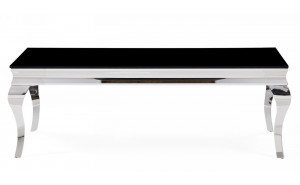 T858CT Coffee Table Black / Silver Global Furniture T858CT Coffee Table Black / Silver Global Furniture