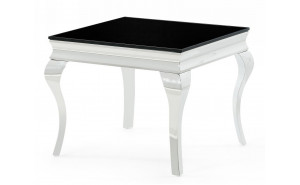T858ET End Table Black / Silver Global Furniture T858ET End Table Black / Silver Global Furniture