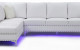 U97 Sectional White Global Furniture