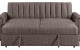 Luna U0201 Sofa Bed Dark Brown Global Furniture