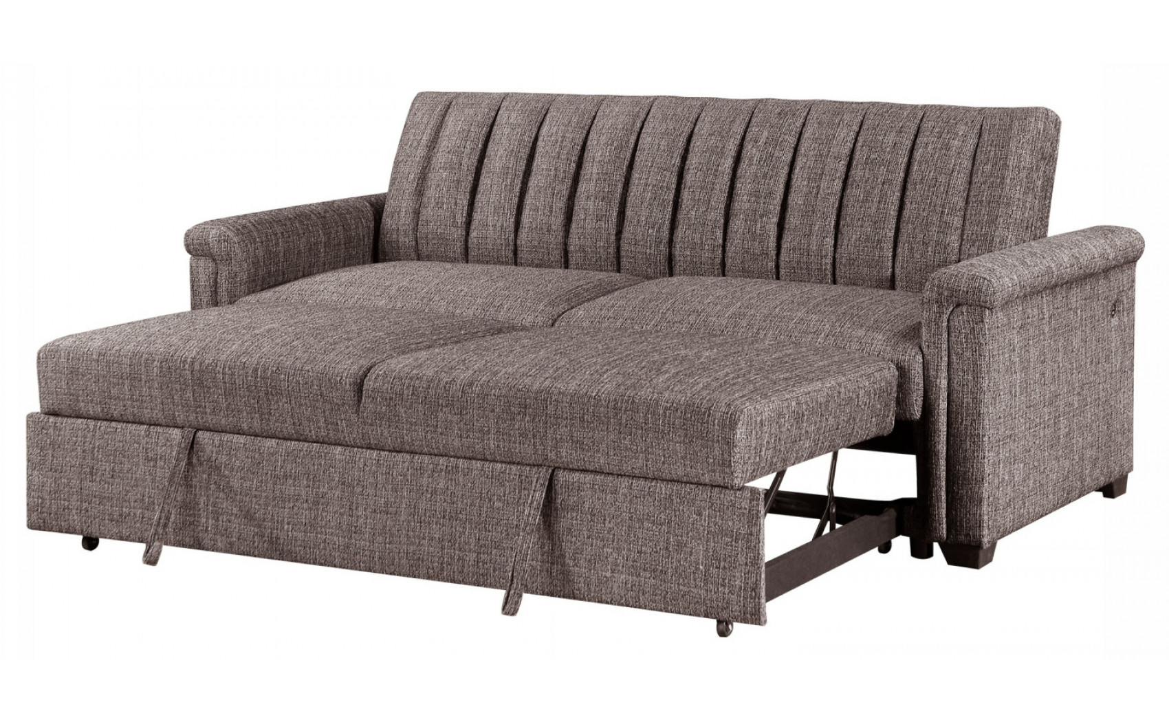 Luna U0201 Sofa Bed Dark Brown Global Furniture