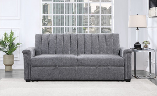 Luna U0201 Sofa Bed Dark Grey Global Furniture Luna U0201 Sofa Bed Dark Grey Global Furniture