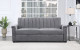 Luna U0201 Sofa Bed Dark Grey Global Furniture