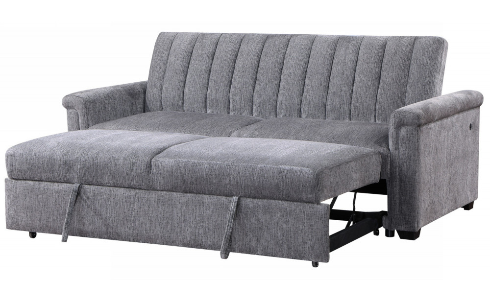 Luna U0201 Sofa Bed Dark Grey Global Furniture