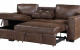 Gabriela U0203 Sectional Dark Brown Global Furniture