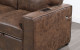 Gabriela U0203 Sectional Dark Brown Global Furniture