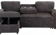 Gabriela U0203 Sectional Dark Grey Global Furniture