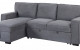 Gabriela U0203 Sectional Light Grey Global Furniture