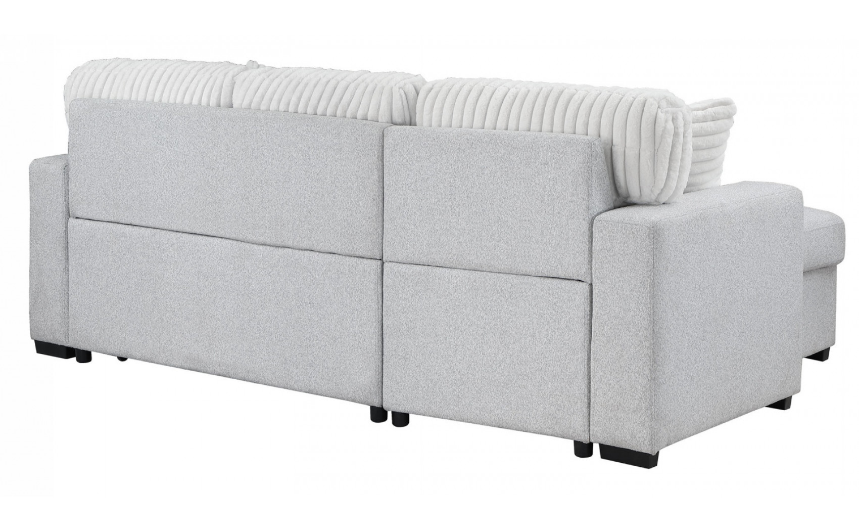 Alina U0204 Sectional Light Grey / White Global Furniture