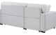 Alina U0204 Sectional Light Grey / White Global Furniture