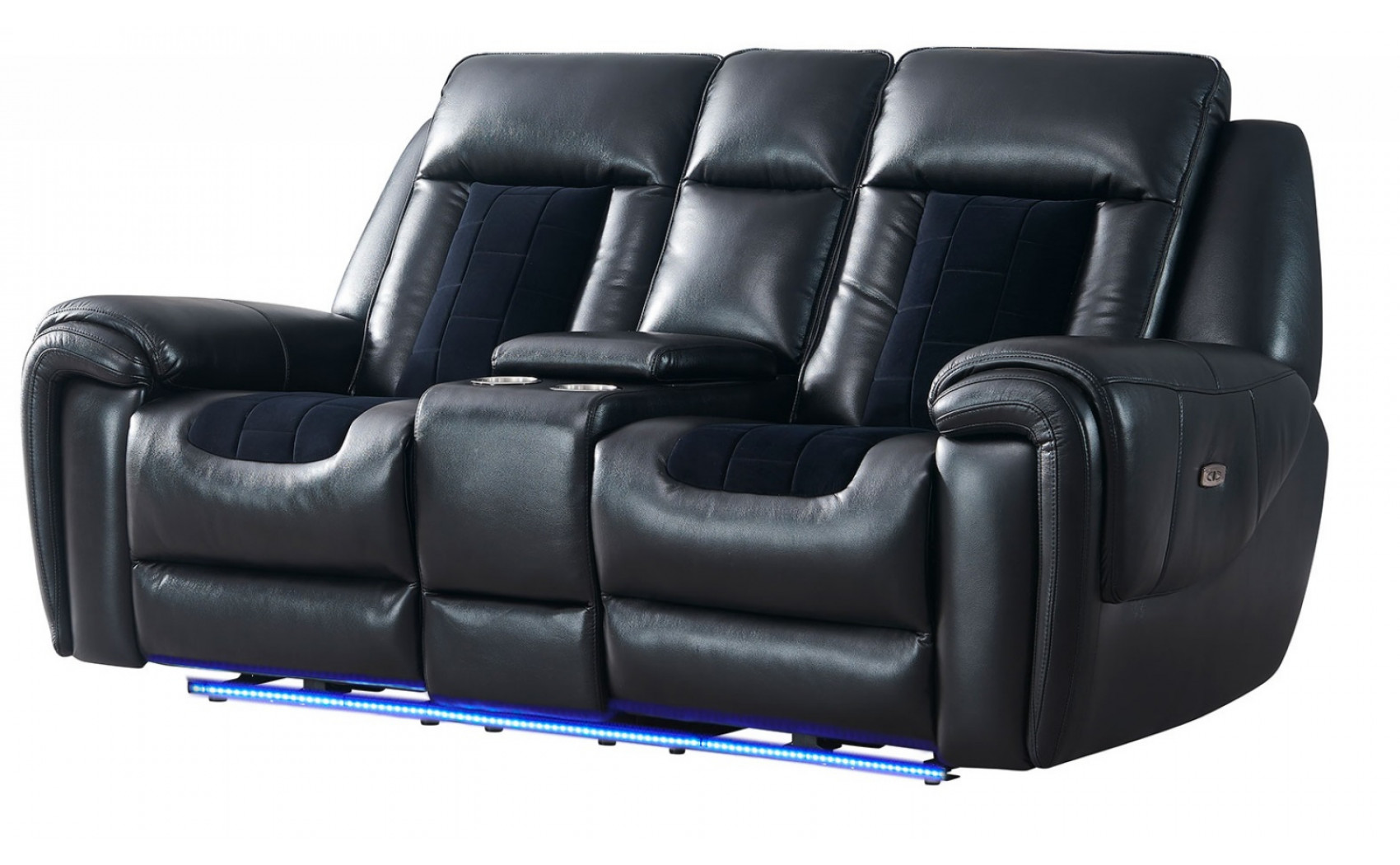 Valencia U0700 Sofa Set Black Global Furniture