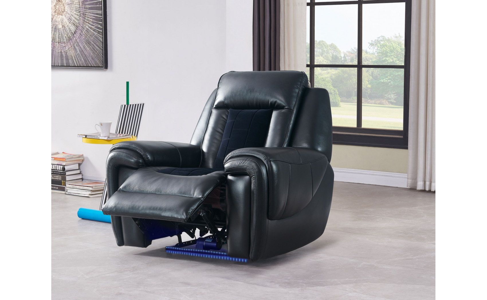 Valencia U0700 Sofa Set Black Global Furniture