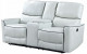 Lima U1790 Loveseat Light Grey Global Furniture