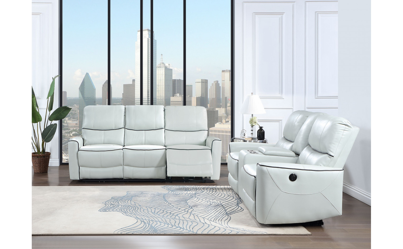 Lima U1790 Chair Light Grey Global Furniture