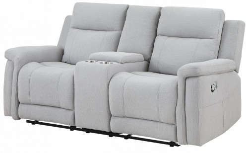 Dresden U1797 Loveseat Light Grey Global Furniture