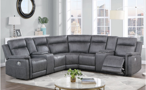 Salena U1797 Sectional Beige / Light Grey Global Furniture Salena U1797 Sectional Beige / Light Grey Global Furniture