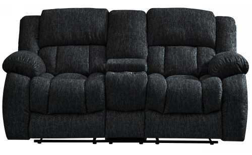 Lille U250 Loveseat Black Global Furniture