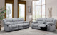 Lille U250 Sofa Set Light Grey Global Furniture