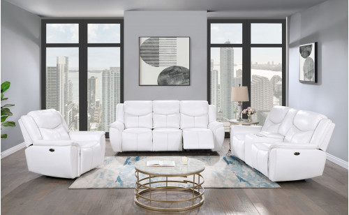 Melody U5987 Sofa Set White Global Furniture Melody U5987 Sofa Set White Global Furniture