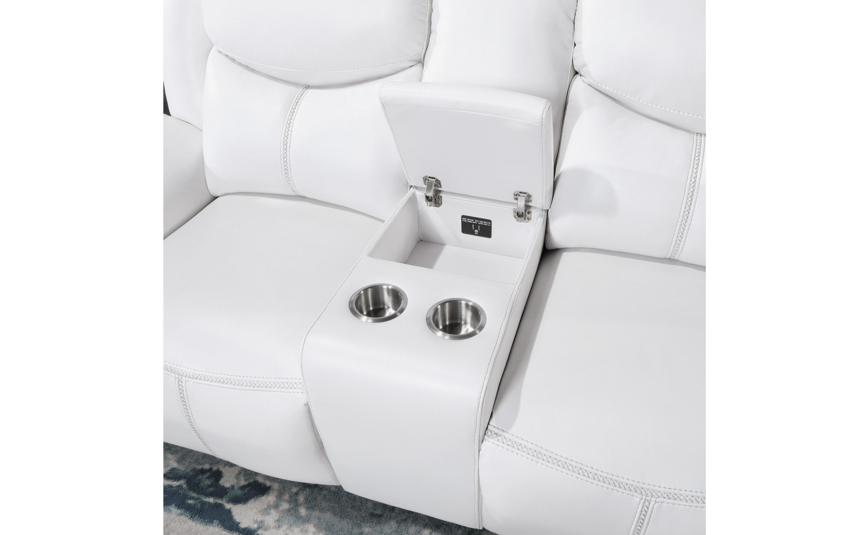 Melody U5987 Sofa Set White Global Furniture