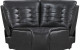 Rotterdam U6066 Sectional Dark Grey / Black / Charcoal Global Furniture