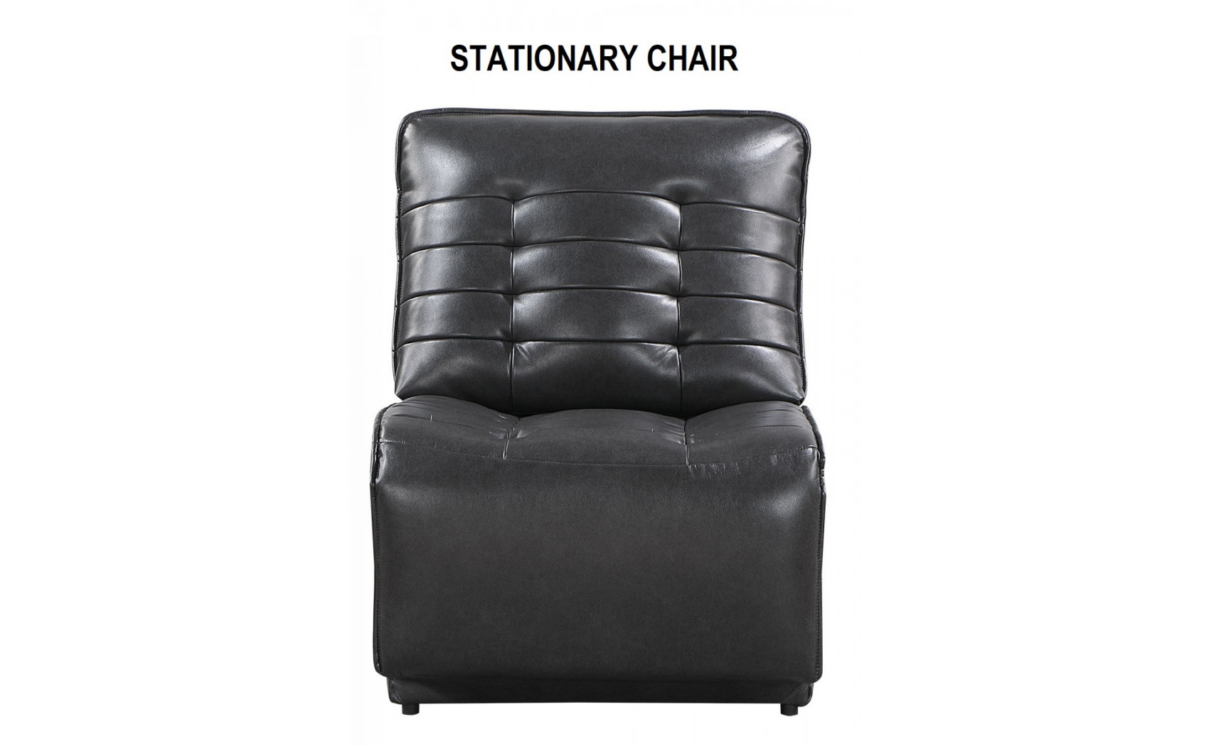 Rotterdam U6066 Sectional Dark Grey / Black / Charcoal Global Furniture