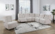 Rotterdam U6066 Sectional Cream Global Furniture