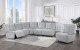Rotterdam U6066 Sectional Light Grey Global Furniture