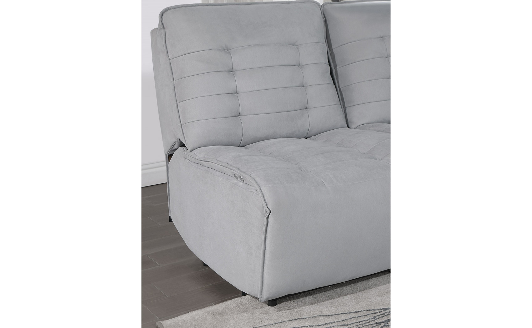 Rotterdam U6066 Sectional Light Grey Global Furniture