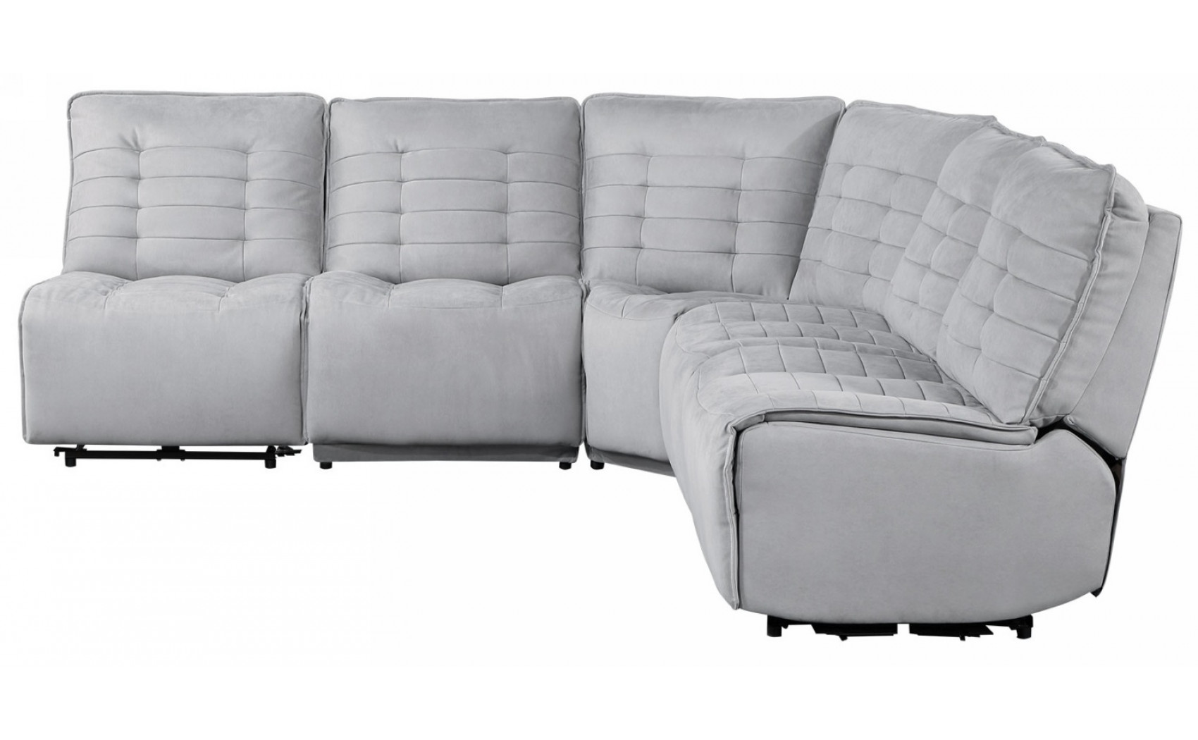 Rotterdam U6066 Sectional Light Grey Global Furniture