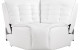 Rotterdam U6066 Sectional White Global Furniture