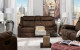 U7303 Sofa Set w Table Domino Coffee Global Furniture