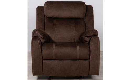 U7303 Glider Recliner Domino Coffee Global Furniture