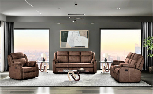 U7303 Sofa Set w Table Domino Coffee Global Furniture U7303 Sofa Set w Table Domino Coffee Global Furniture