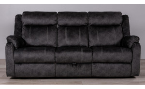 U7303 Reclining Sofa w Table Drawer Granite Global Furniture U7303 Reclining Sofa w Table Drawer Granite Global Furniture