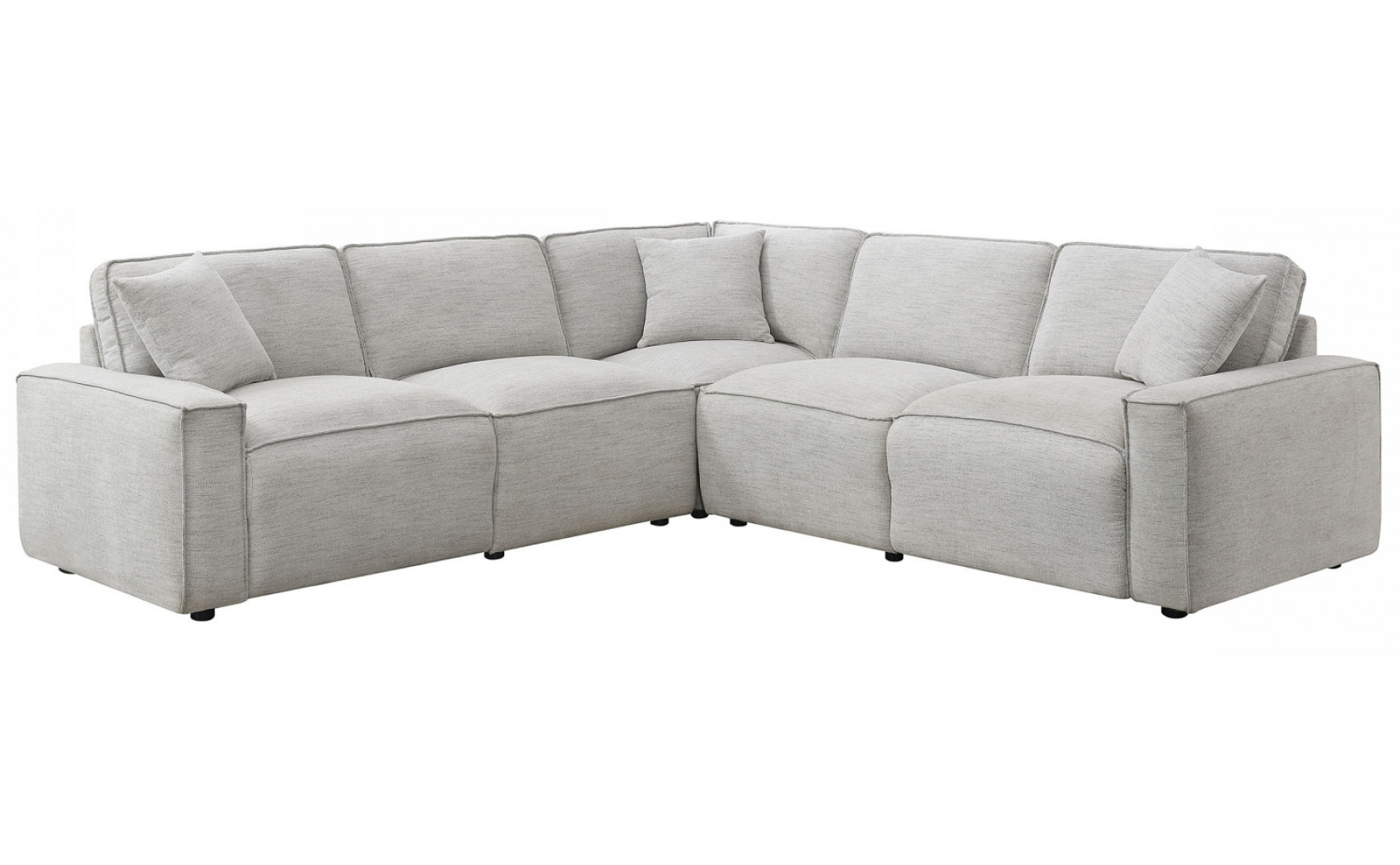 Geneva U8177 Sectional Beige Global Furniture