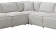 Geneva U8177 Sectional Beige Global Furniture