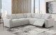 Geneva U8177 Sectional Beige Global Furniture