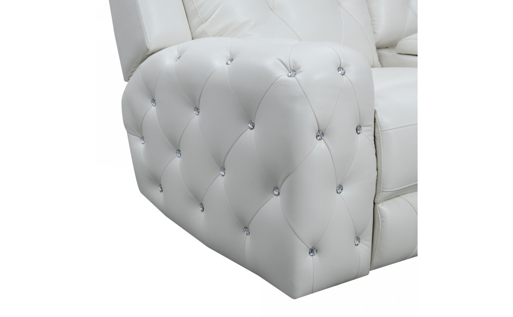U8311 Recliner Chair White Global Furniture
