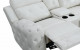U8311 Reclining Sofa White Global Furniture