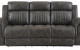 Tori U8517 Loveseat Charcoal Grey Global Furniture