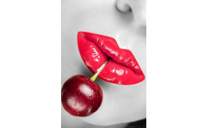 Cherry Wall Art Grey / Red / White J&M Furniture Cherry Wall Art Grey / Red / White J&M Furniture