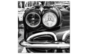 Classic Headlights Wall Art Black / White J&M Furniture Classic Headlights Wall Art Black / White J&M Furniture
