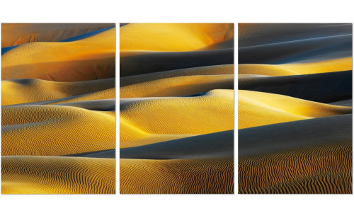 Dessert Sun Wall Art Blue / Orange J&M Furniture