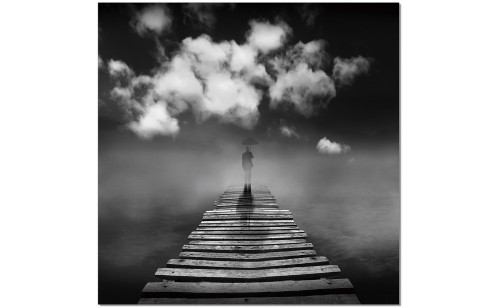 Hello Wall Art Black / White J&M Furniture Hello Wall Art Black / White J&M Furniture