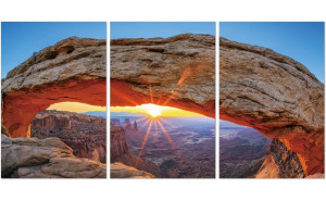 Serenity Wall Art Light Blue / Orange J&M Furniture Serenity Wall Art Light Blue / Orange J&M Furniture