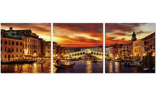 Venice Wall Art Orange / Red / Yellow J&M Furniture Venice Wall Art Orange / Red / Yellow J&M Furniture