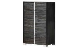 Alice Chest Grey Glossy J&M Furniture Alice Chest Grey Glossy J&M Furniture